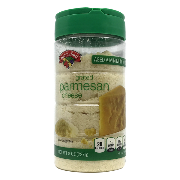 Hannaford Grated Aged Parmesan Cheese