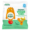 Little Bellies Organic Veggie Tubes Puffed Corn & Veggie Snacks 12+ Months