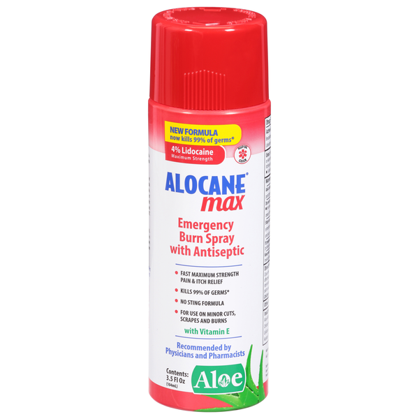 Alocane Maximum Strength Emergency Burn Spray
