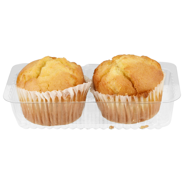 Hannaford Bakery Corn Muffins - 2 ct
