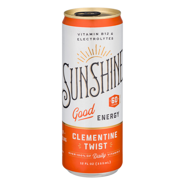 Sunshine Energy Drink Clementine Twist
