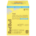 Red Bull The Summer Edition Sugar Free Sudachi Lime Energy Drink - 4 pk