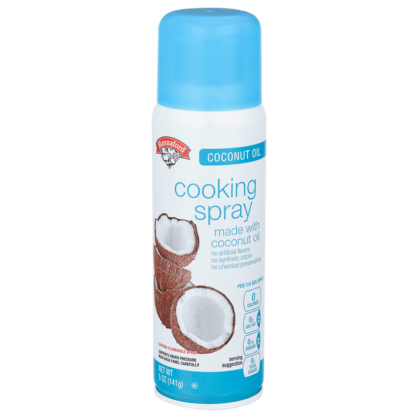 Hannaford Coconut Oil Cooking Spray