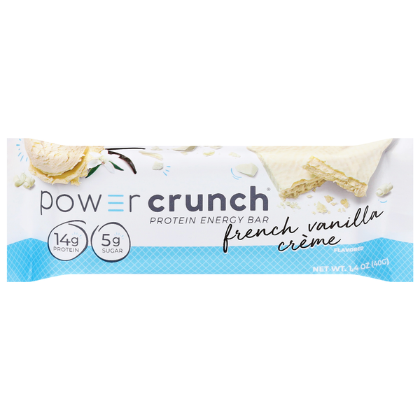 Power Crunch French Vanilla Creme 14g Protein Energy Bar