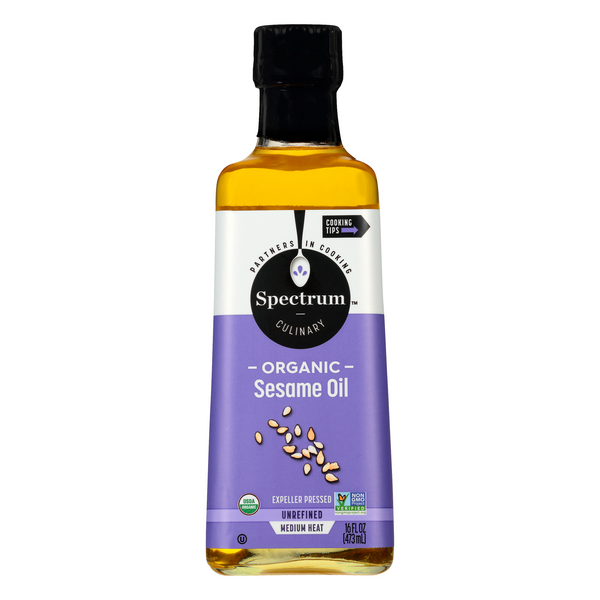 Spectrum Organic Unrefined Sesame Oil