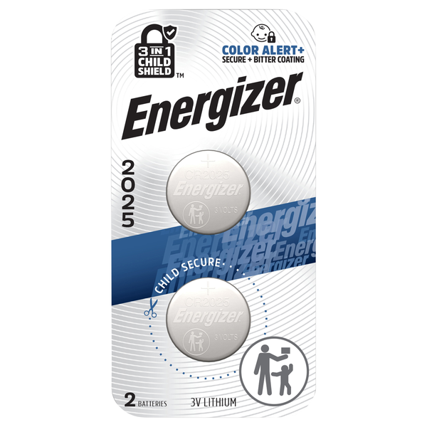 Energizer Lithium CR2025 Batteries 3V