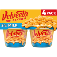 Velveeta Shells & Cheese Pasta Microwaveable Cup - 4 ct | Food Lion