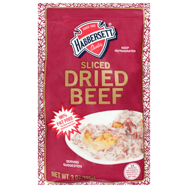 Habbersett 98% Fat Free Dried Beef Sliced