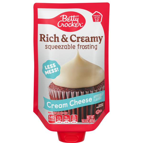 Betty Crocker Rich & Creamy Cream Cheese Squeezable Frosting
