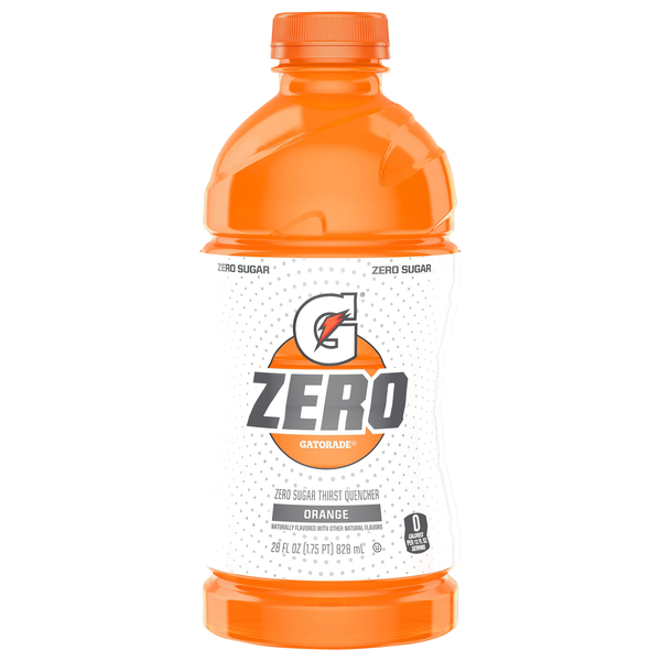 Gatorade Zero Orange Thirst Quencher Sports Drink
