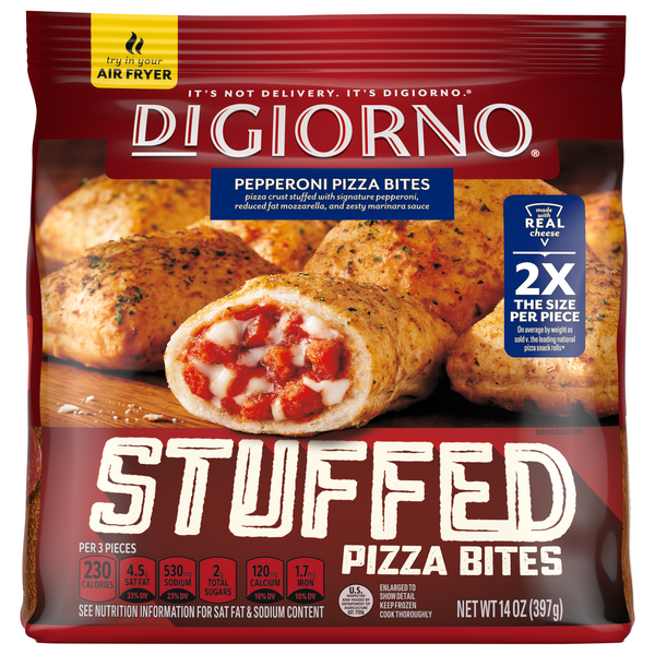 Save on DiGiorno Stuffed Pizza Bites Pepperoni Order Online Delivery Giant