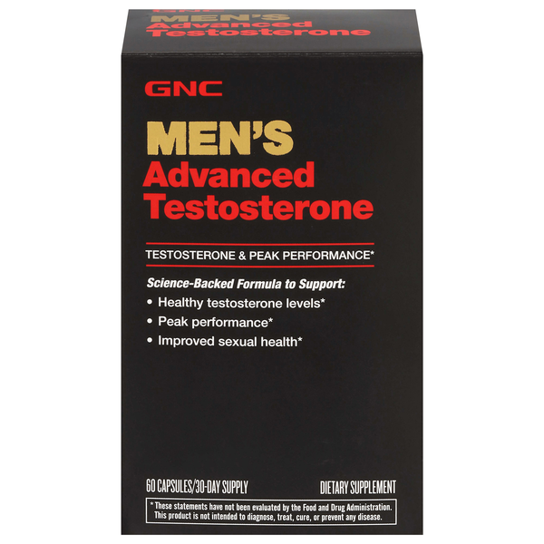 GNC Men's Advanced Testosterone Capsules