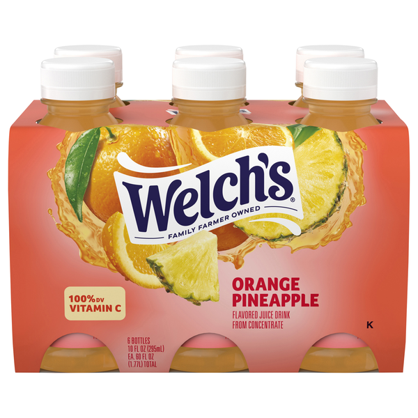 Welch's 100% Orange Pineapple Juice - 6 pk