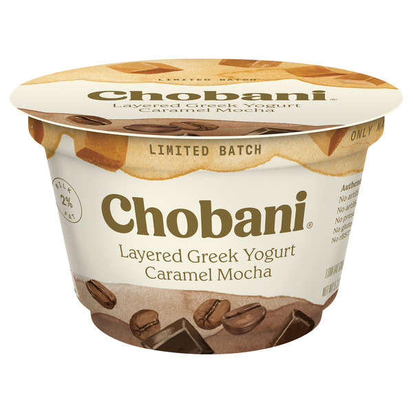 Save on Chobani Layered Greek Yogurt Caramel Mocha Limited Batch Order