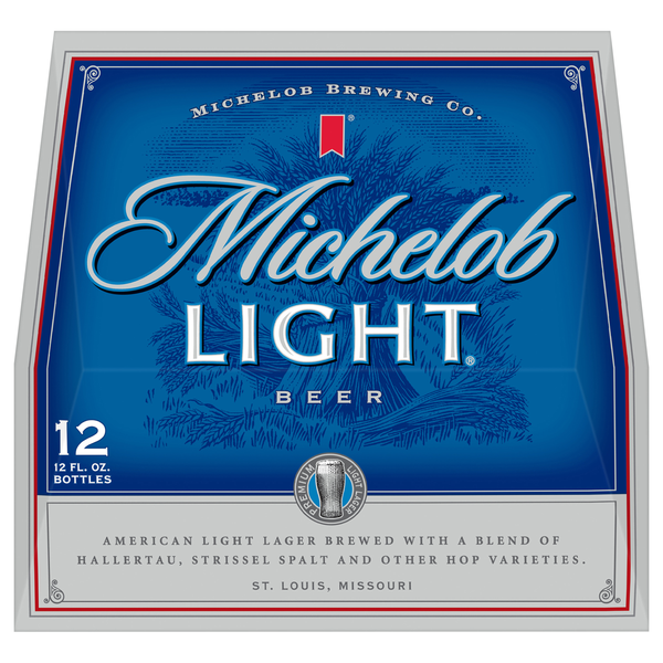 Michelob Light Beer - 12 pk