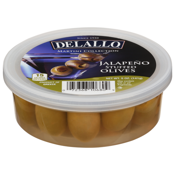 Save on DeLallo Jalapeno Stuffed Olives Order Online Delivery GIANT