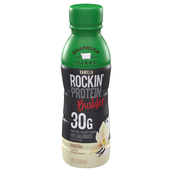 Shamrock Farms Rockin' Builder Vanilla 30g Protein Shake