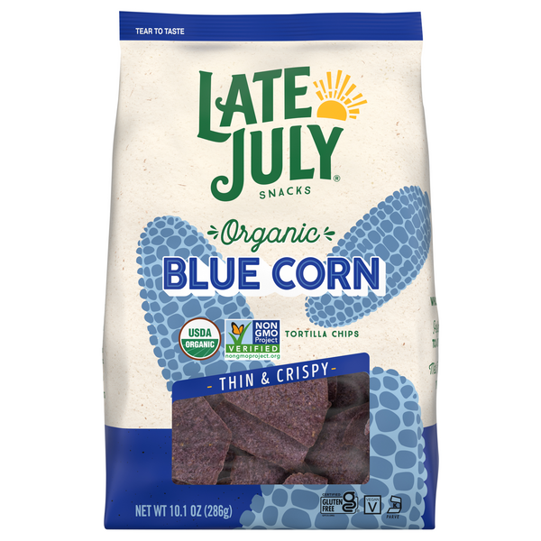 Late July Organic Gluten Free Blue Corn Tortilla Chips