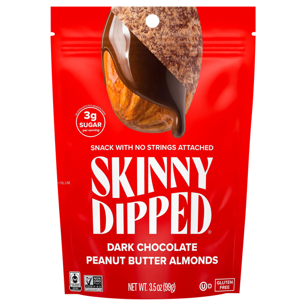 Skinny Dipped Dark Chocolate Peanut Butter Almonds