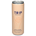 Trip Mindful Blend Peach Ginger Lightly Sparkling Drink