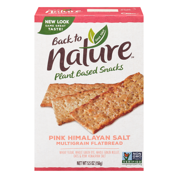 Save On Back To Nature Pink Himalayan Salt Multigrain Flatbread Order Online Delivery Giant
