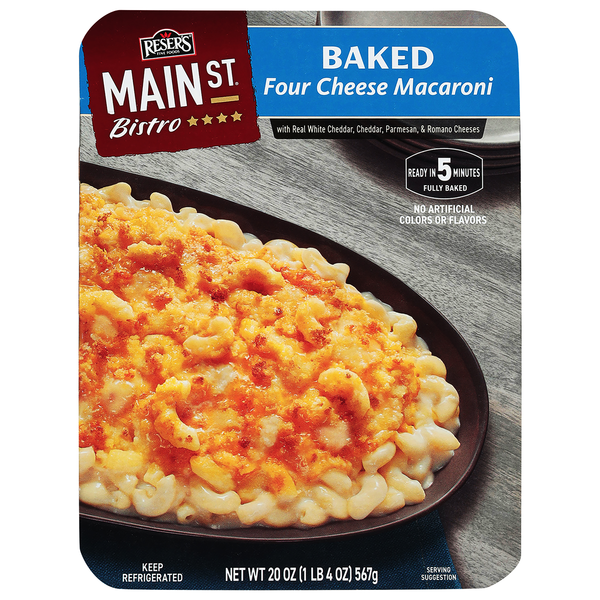 Reser's Main St. Bistro Baked Four Cheese Macaroni