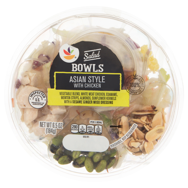 Our Brand Chopped Asian Style Salad Bowl