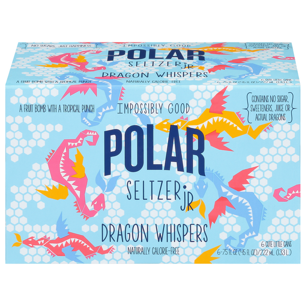 Save on Polar Seltzer jr Dragon Whispers 100 Natural 6 pk Order