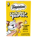 Temptations Creamy Puree with Chicken Cat Treats - 4 ct