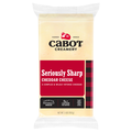 Cabot Creamery Seriously Sharp Cheddar Cheese Block