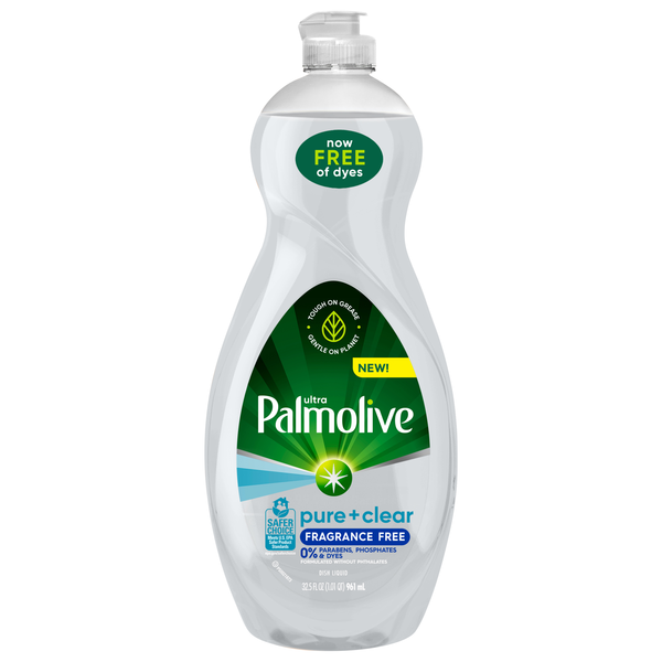 Palmolive Ultra Pure + Clear Unscented Liquid Dish Soap
