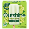 Outshine Lime Fruit Ice Bars - 6 ct
