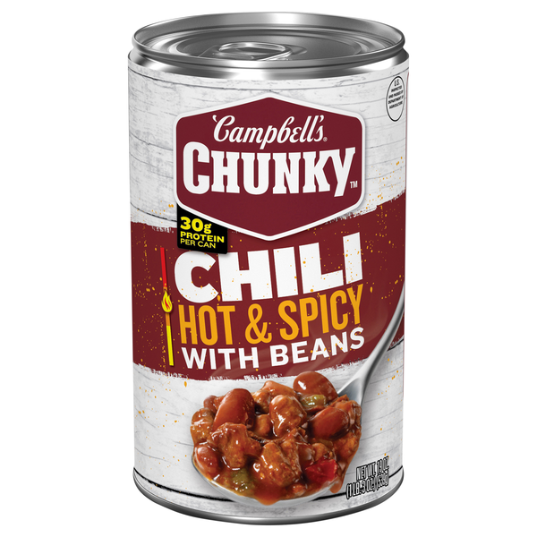 Campbell's Chunky Hot & Spicy Chili with Beans