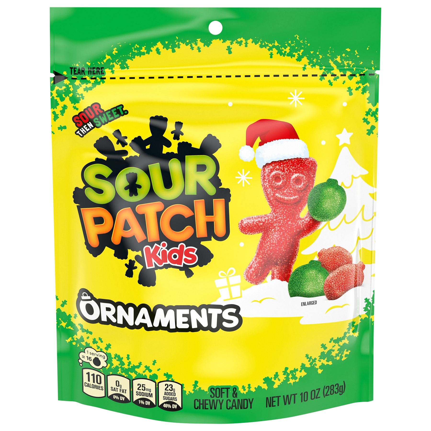 Sour Patch Kids Sour Patch Kids Ornaments Soft & Chewy Candy