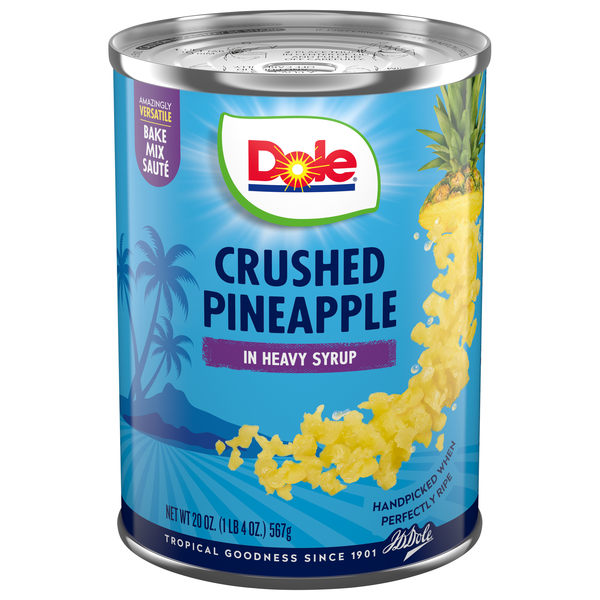 Dole Crushed Pineapple in Heavy Syrup