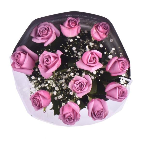 Dozen Roses Bouquet (Colors May Vary)