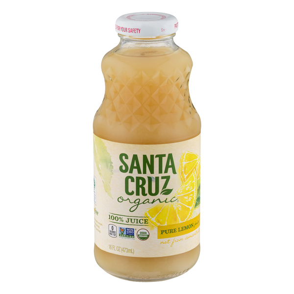 Santa Cruz Organic 100% Lemon Juice Not from Concentrate