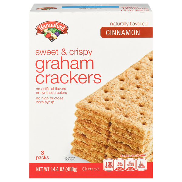Hannaford Cinnamon Graham Crackers