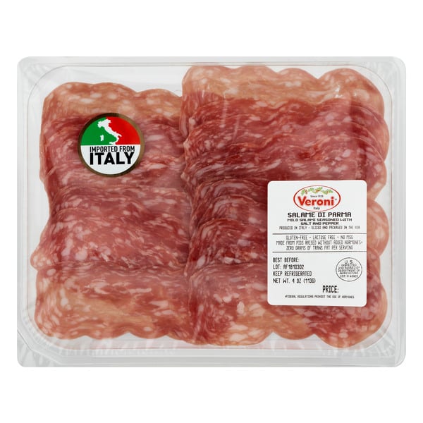 Veroni Imported Salame Di Parma Sliced