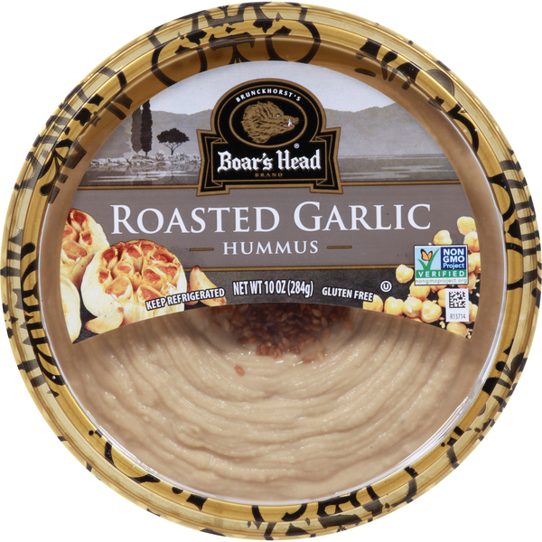 Boar's Head Gluten Free Roasted Garlic Hummus