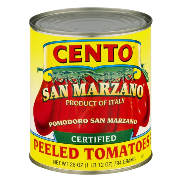 Save on Cento Tomatoes San Marzano Peeled with Basil Leaf Order Online