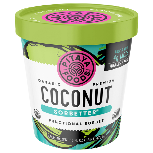 Save on Pitaya Foods Organic Premium Sorbetter Coconut Sorbet