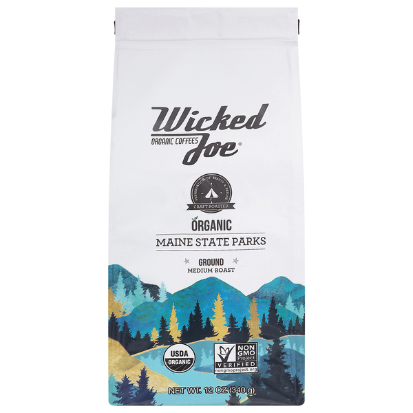 Wicked Joe Organic Medium Roast Ground Coffee