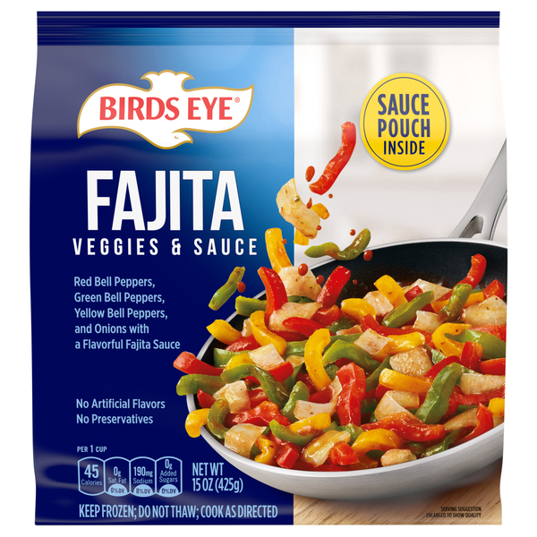 Birds Eye Fajita Veggies & Sauce Frozen