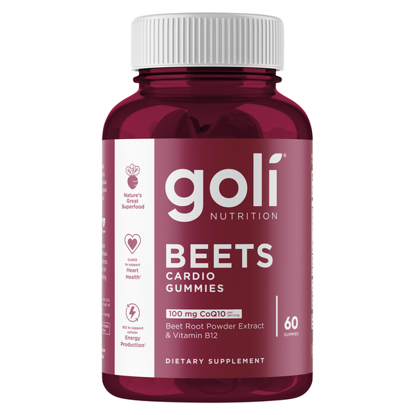 Goli Nutrition 100 mg Beets Cardio Gummies