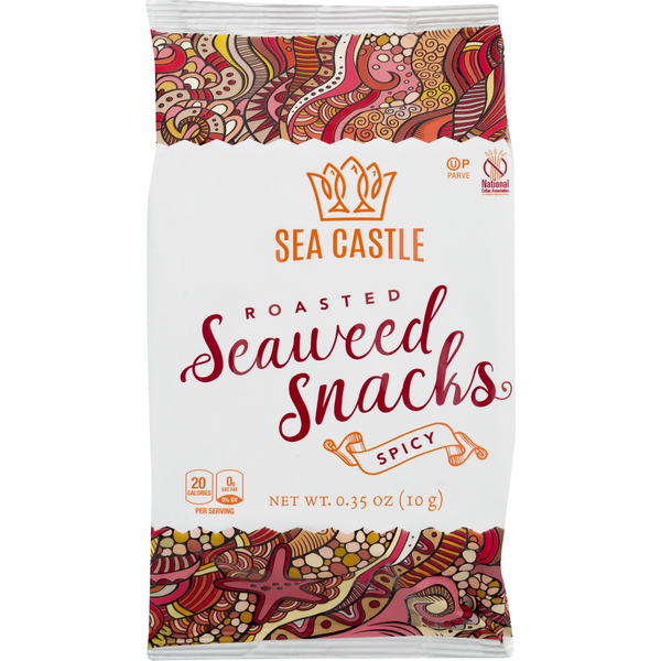 Save on Sea Castle Seaweed Snacks Roasted Spicy Order Online Delivery GIANT