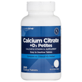 CareOne Gluten Free Calcium Citrate + D3 Petites Coated Tablets