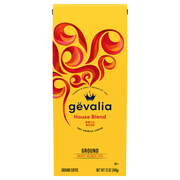 Gevalia House Blend Medium Roast Ground Coffee