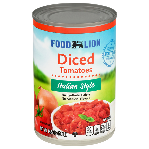 Save on Food Lion Tomatoes Diced Italian Order Online Delivery Food Lion