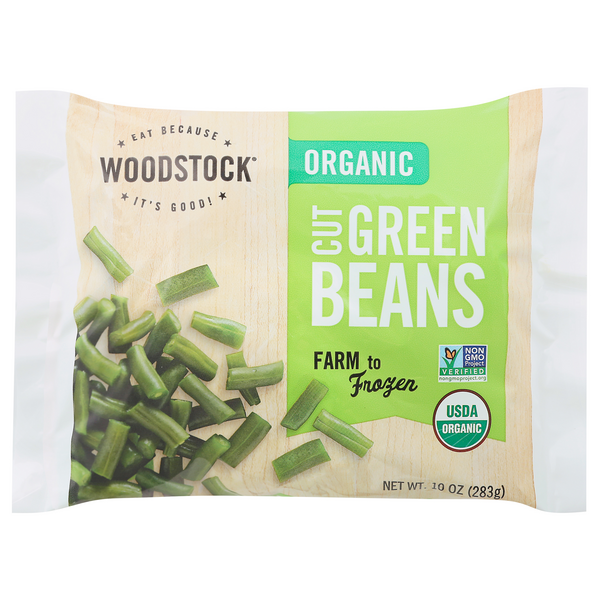 Woodstock Organic Cut Green Beans Frozen